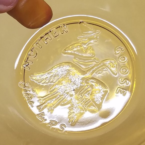 Tiara Amber Nursery Rhyme 3 Piece Dish Set Mug, Bowl & Plate w/ Original Box - Picture 12 of 16